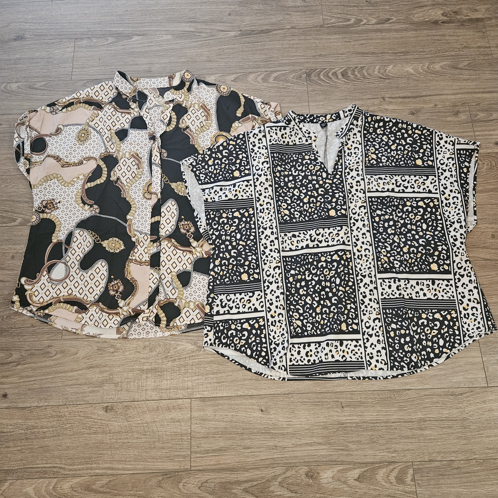 SHEIN‎ Bundle - Bold Patterned Shirts